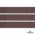 005-коричневый Лента репсовая 12 мм (1/2), 91,4 м  - купить в Хабаровске. Цена: 372.40 руб.