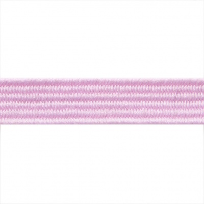 Резиновые нити с текстильным покрытием, шир. 6 мм ( упак.30 м/уп), цв.- 80-розовый - купить в Хабаровске. Цена: 155.22 руб.