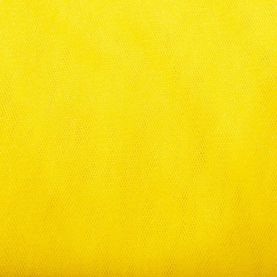 Фатин блестящий 16-70, 12 гр/м2, шир.300см, цвет жёлтый - купить в Хабаровске. Цена 109.72 руб.