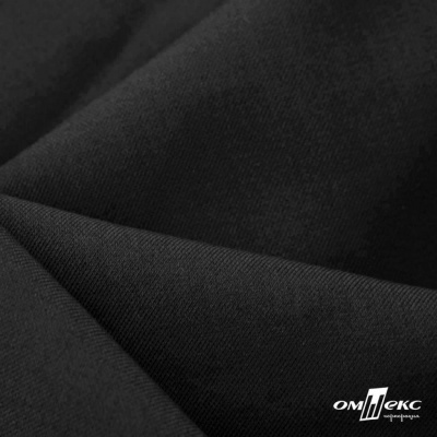 Ткань костюмная Зара, 92%P 8%S, BLACK, 200 г/м2, шир.150 см - купить в Хабаровске. Цена 325.28 руб.