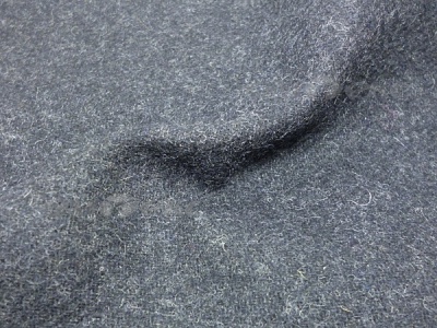 Ткань костюмная п/шерсть №2096-2-2, 300 гр/м2, шир.150см, цвет т.серый - купить в Хабаровске. Цена 512.30 руб.