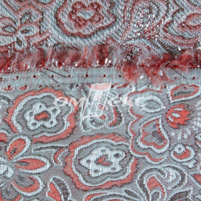 Ткань костюмная жаккард, 135 гр/м2, шир.150см, цвет красный№12 - купить в Хабаровске. Цена 441.92 руб.