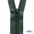 Спиральная молния Т5 890, 80 см, автомат, цвет т.зелёный - купить в Хабаровске. Цена: 16.61 руб.