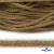 Шнур плетеный d-6 мм круглый, 70% хлопок 30% полиэстер, уп.90+/-1 м, цв.1074-бежевый - купить в Хабаровске. Цена: 588 руб.