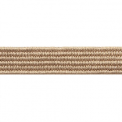 Резиновые нити с текстильным покрытием, шир. 6 мм ( упак.30 м/уп), цв.- 97-бежевый - купить в Хабаровске. Цена: 152.05 руб.
