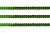 Пайетки "ОмТекс" на нитях, SILVER-BASE, 6 мм С / упак.73+/-1м, цв. 4 - зеленый - купить в Хабаровске. Цена: 484.77 руб.