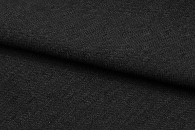 Ткань костюмная 21699 1144/1178, 236 гр/м2, шир.150см, цвет чёрный - купить в Хабаровске. Цена 455.40 руб.