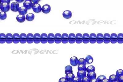 Бисер (SL) 11/0 ( упак.100 гр) цв.28 - синий - купить в Хабаровске. Цена: 53.34 руб.
