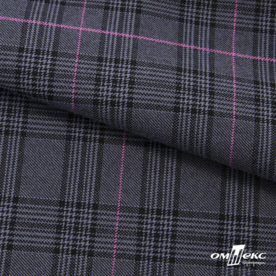 Ткань костюмная "Клер" 80% P, 16% R, 4% S, 200 г/м2, шир.150 см,#7 цв-серый/розовый - купить в Хабаровске. Цена 412.02 руб.