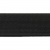 Резинка 25 мм Тканая, 13,75 гр/п.м, (бобина 25 +/-0,5 м) - черная  - купить в Хабаровске. Цена: 11.67 руб.