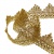 Тесьма металлизированная 0384-0240, шир. 40 мм/уп. 25+/-1 м, цвет золото - купить в Хабаровске. Цена: 490.74 руб.