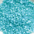 0404-5146-Полубусины пластиковые круглые "ОмТекс", 6 мм, (уп.50гр=840+/-5шт), цв.086-бл.бирюза - купить в Хабаровске. Цена: 63.86 руб.