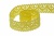 Тесьма кружевная 0621-1059, шир. 20 мм/уп. 20+/-1 м, цвет 017-жёлтый - купить в Хабаровске. Цена: 507.67 руб.