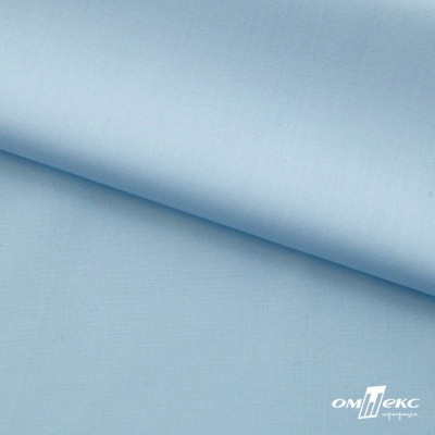 Ткань сорочечная Илер 100%полиэстр, 120 г/м2 ш.150 см, цв.голубой - купить в Хабаровске. Цена 290.24 руб.