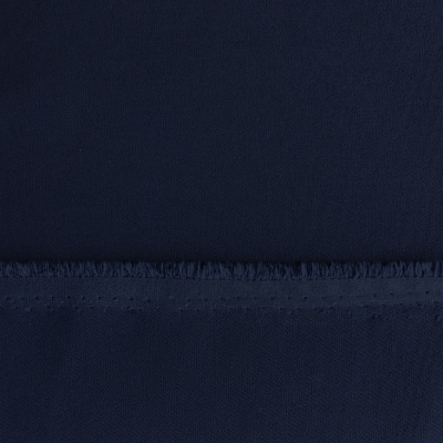 Костюмная ткань "Элис", 220 гр/м2, шир.150 см, цвет т.синий - купить в Хабаровске. Цена 308 руб.