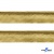 Кант атласный 136, шир. 12 мм (в упак. 65,8 м), цвет золото - купить в Хабаровске. Цена: 433.08 руб.