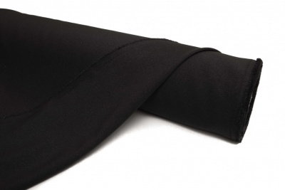 Ткань костюмная 24880 2022, 220 гр/м2, шир.150см, цвет чёрный - купить в Хабаровске. Цена 451 руб.